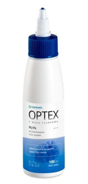 Optex - Płyn do przemywania oczu i powiek psa lub kota 100ml