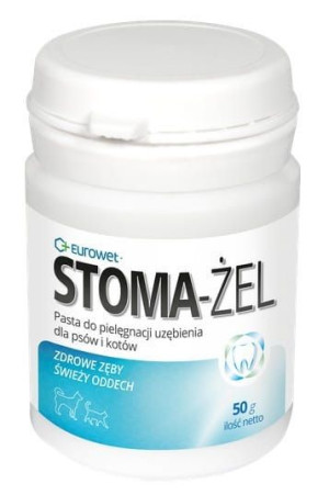 Stoma-żel - pasta do pielęgnacji uzębienia psów i kotów 50g