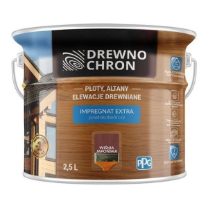 DREWNOCHRON Impregnat EXTRA 2,5l WIŚNIA JAPOŃSKA