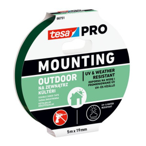Taśma Montażowa Pro Mounting Outdoor 5mx19mm Tesa 1szt/opak