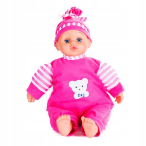 Lalka bobas do wózka dla lalek funcyjna dźwięki