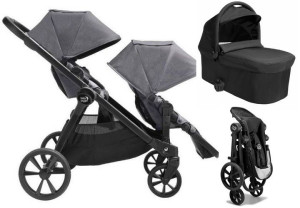 Baby Jogger CITY SELECT 2 BASIC wózek spacerowy+gondola 3w1 Radiant Slate