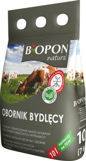 Obornik Granulowany Bydlęcy 10l Biopon