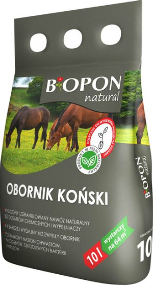 Obornik Granulowany Koński 10l Biopon