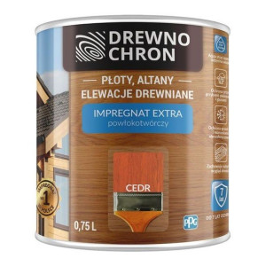 DREWNOCHRON Impregnat EXTRA 0,75l CEDR