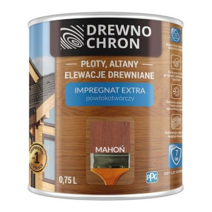 DREWNOCHRON Impregnat EXTRA 0,75l MAHOŃ