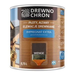 DREWNOCHRON Impregnat EXTRA 0,75l WENGE