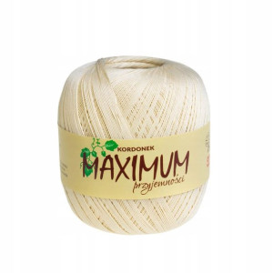 Kordonek MAXIMUM Opus - kolor 375 Naturalny