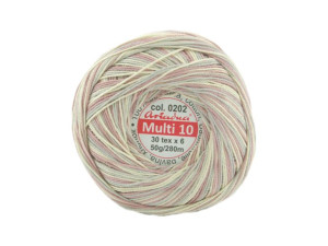 Kordonek MULTI 10 Ariadna WIELOKOLOROWY kolor 202