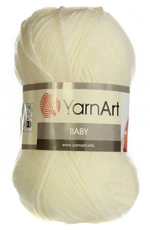 Włóczka YarnArt Baby kolor ECRU 502