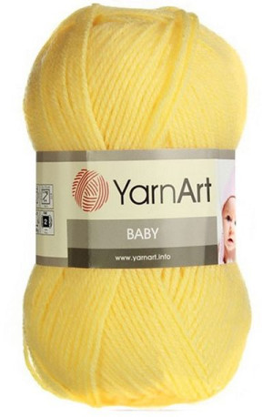 Włóczka YarnArt Baby kolor ŻÓŁTY 315