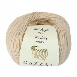 Włóczka GAZZAL BABY COTTON kolor BEŻOWY 45