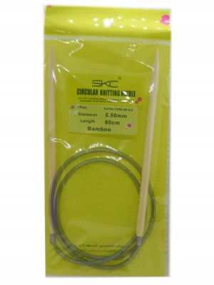 DRUTY NA ŻYŁCE BAMBUSOWE SKC z żyłką 80 cm 5,5 mm