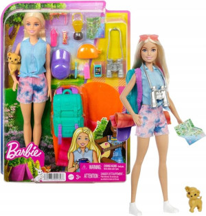 Barbie Na Kempingu It Takes Two Malibu + Akcesoria