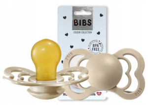 Bibs Supreme Smoczek Uspokaja Hevea 0+ Sand S