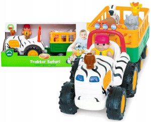 Dumel Traktor Safari Interaktywny Sorter Mówi Gra