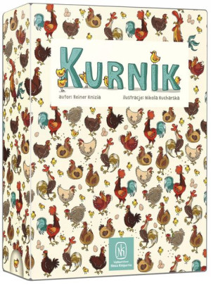 Kurnik Gra Planszowa Edukacyjna Dla Dzieci +4