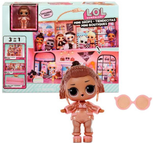 Lol Surprise Zestaw Mini Shops 3w1 Walizka Lalka