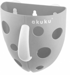 Akuku Pojemnik Na Zabawki Kapielowe Szary A0346