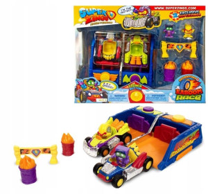 Super Zings Zestaw Wyścigowy + Figurki Ekskluzywne