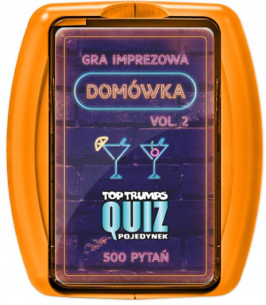 Gra Quizowa Top Trumps Quiz Domówka 500 Pytań