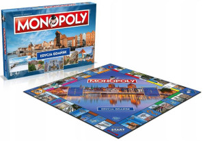 Winning Moves Gra Monopoly Edycja Gdańsk 2018