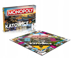 Winning Moves Gra Monopoly Edycja Katowice 8+