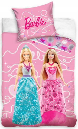Barbie Pościel Dziecieca Bawełniana 160x200