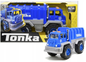 Tonka Mighty Metal Fleet Flota Pojazd Śmieciarka