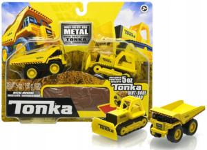 Tonka Metal Movers Pojazdy Mighty Dump Bulldozer