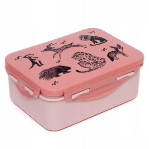 Petit Monkey Lunchbox Pojemnik Tritan-desert Rose
