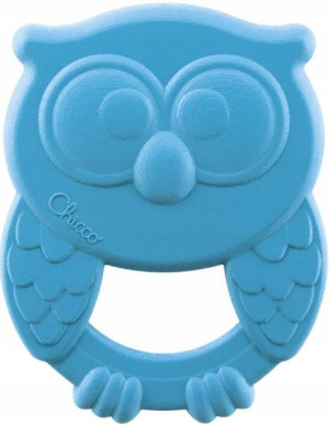 Chicco Eco+ Gryzak Sowa Miękki Bio Plastik +3m