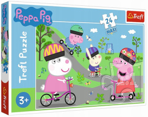 Trefl Puzzle Maxi Aktywny Dzień Peppy 24el. +3