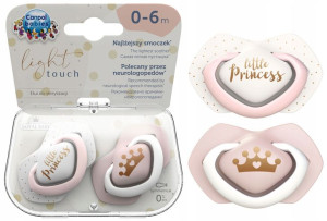 Canpol Smoczek Symetryczny Royal Baby 0-6m
