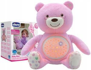 Chicco Miś Z Projektorem 3w1 Lampka + Kołysanki