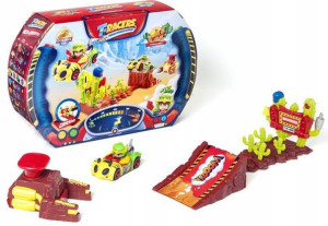 T-racers S Zestaw Eagle Jump Rampa + Figurka
