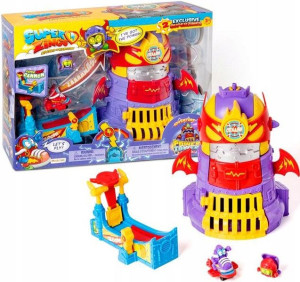 Super Zings 3 Duża Wieża Power Tower + 2 Figurki