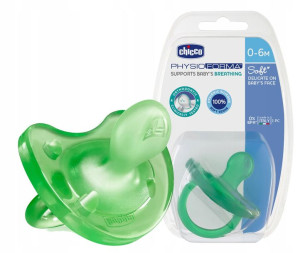 Chicco Smoczek Uspokający Physio Soft Silikon 0-6m
