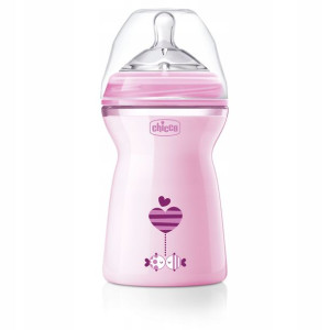 CHICCO BUTELKA ANTYKOLKOWA NaturalFeeling 330ml 6+