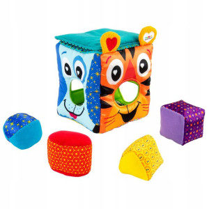 Tomy Lamaze Sorter Kształtów Zwierzątka Miękki +9m