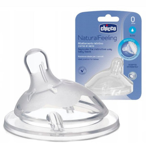 CHICCO SMOCZEK DO BUTELKI NaturalFeeling 0+m 1szt.