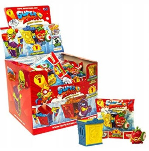 Super Zings Kryjówka + Figurka - 24 Sztuki Karton