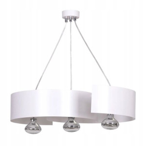 Vixon Biała Lampa Wisząca Sufitowa Żyrandol Led