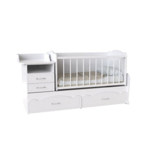 Łóżko rozkładane BINKY DS043 biurko 3in1 biała alaska / biały mat