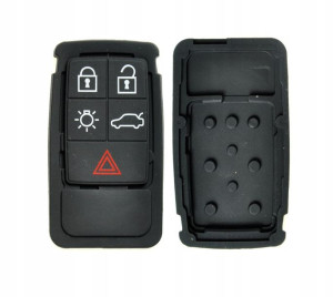 Volvo V40 S60 V60 V70 S80 Xc60 Kluczyk Pilot Obudowa Gumka Przyciski
