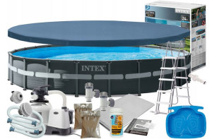 Intex 26340 basen stelażowy 12w1 xtr frame 732x132cm