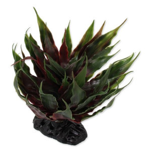REPTI PLANET  Agawa sukulent zielony 18cm sztuczna roślina do terrarium