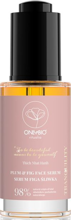 Serum do twarzy Figa i Śliwka 30 ml - Only Bio Ritualia Tranquility