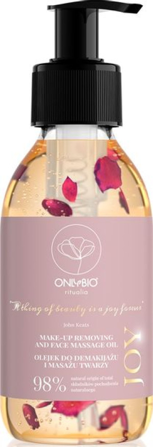Olejek do demakijażu i masażu twarzy 150 ml -  Only Bio Ritualia Joy
