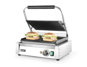 Hendi Grill kontaktowy PANINI - ryflowany